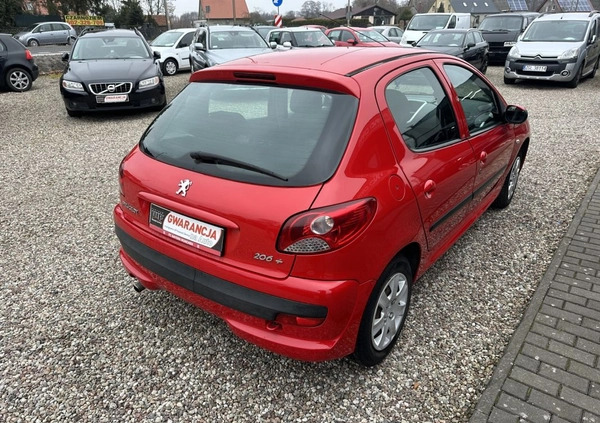 Peugeot 206 plus cena 9999 przebieg: 112000, rok produkcji 2009 z Szczyrk małe 154